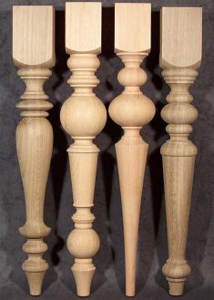 Tischbeine Holz